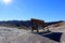 Rusty Bench at Zabriskie Point, Death Valley National Park, California, USA