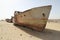 Rusty boats of the Aral Sea