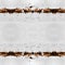 Rusty bright white metal wall texture, with space for text, background square