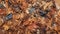 Rusty Debris: A Naturalistic Exploration Of Diverse Colored Tissue Paper