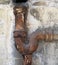 Rusty Drainpipe.