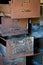Rusty Filing Cabinets