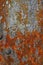 Rusty Grunge Texture of Steel Bridge