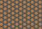 Rusty Hexagon Flower Pattern