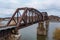 Rusty and Historic Railroad Bridge - Ohio River - Point Pleasant, West Virginia and Gallipolis, Ohio