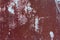 Rusty metal background . Corroded metal sheet with paint residue. Rust on an old metal background