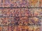 Rusty metal background with rough texture