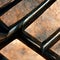 Rusty metal construction. Closeup texture background