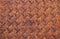 Rusty metal plate floor texture background. texture plate rust Background of steel plate floor in brown color with rusty iron.