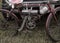 Rusty motorized bicycle using steam engine