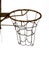 Rusty old basket, for netball,basketball.