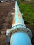 Rusty Old Blue Pipeline