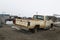 Rusty old car in Barrow, Alaska