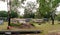 Rusty Old Cars Used As Garden Feature