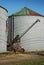 Rusty old Crop Storage bin