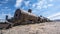 Rusty old train at the Train Cemetery in Uyuni desert, Bolivia, South America