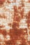 Rusty Red Brick Background with White Patches