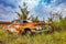 Rusty Salvage Yard Car