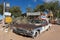 Rusty vintage car in Hackberry, Arizona