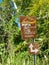 Ruta panoramica road sign in Puerto Rico. USA. this road is little used by tourists but allows to leave the tourist circuit and