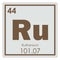 Ruthenium chemical element