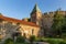 Ruzica Church. The name means Little Rose Church. Kalemegdan Park in Belgrade Fortress. Serbia