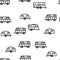 Rv Camper Cars Vehicle Vector Seamless Pattern