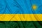 Rwanda Country Silk flag