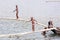 Rwandan children on lake Kivu