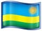 Rwandan flag icon