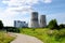 RWE Power, Westfalen power plant, former nuclear power plant THTR Hamm, coal power plant Baustelle, Hamm, Ruhrgebiet, North Rhine-