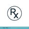 RX Letter Medical Icon Vector Logo Template Illustration Design. Vector EPS 10