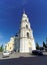 Rybinsk, Russia. - June 3.2016. The Belltower of the Savior-Transfiguration Cathedral in Rybinsk.