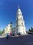 Rybinsk, Russia. - June 3.2016. The Belltower of the Savior-Transfiguration Cathedral in Rybinsk.