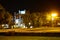 Ryde Castle Illuminated at Night