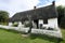 Ryedale Folk Museum, white thatched cottage.