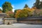 Ryoanji Temple, Zen Temple with famous rock garden. An aristocrat`s villa during Heian Period