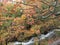 Ryuzu falls in autumn.