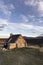 The Ryvoan shelter hut on the Ryvoan pass in the Cairngorms National Park of Scotland