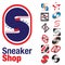 S letter based Sneaker SHoes Shop