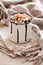 S`mores hot chocolate mini marshmallows cinnamon winter drink