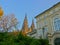 He`s moving divisions around Tower St. Vitus Cathedral at the Prague Castle, Czech Republic