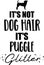 It`s not dog hair, it`s Puggle glitter