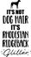 It\'s not dog hair, it\'s Rhodesian Ridgeback glitter