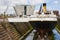 S S Nomadic in Dry dock at Belfast`s Titanic Quarter