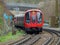 S8 Stock London Underground train departing from Chorleywood Station on the Metropolitan Line