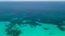 Sa Rapita, Mallorca Spain. Aerial landscape of the beach and turquoise sea