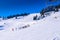 Saalbach, Austria ski slope and chair lift