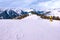 Saalbach-Hinterglemm, Austria ski slope