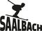 Saalbach skiing icon